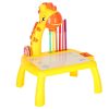 Girrafe-shaped projection drawing table with 12 felt-tip pen