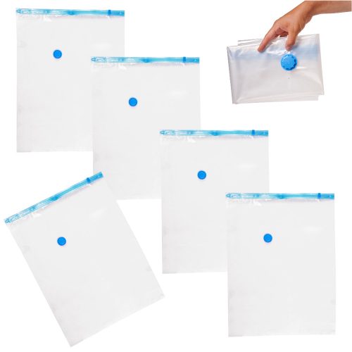 Vacuum bags for clothes 5 pieces 60x80cm