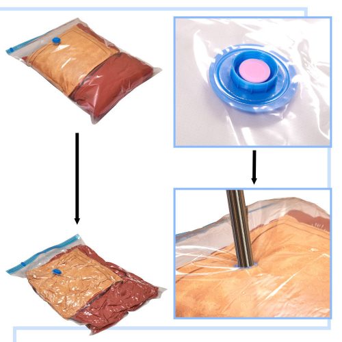 Vacuum bags for clothes 5 pieces 60x80cm
