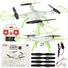 Syma X5HW 2.4GHz RC drone Wi-Fi camera white