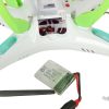 Syma X5HW 2.4GHz RC drone Wi-Fi camera white
