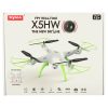 Syma X5HW 2.4GHz RC drone Wi-Fi camera white