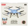 Syma X5HW 2.4GHz RC Drone Wi-Fi Camera Blue