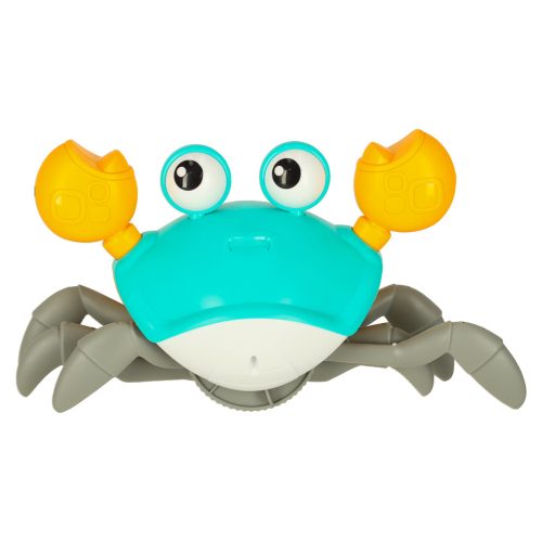 Interactive crab crawler with sound green