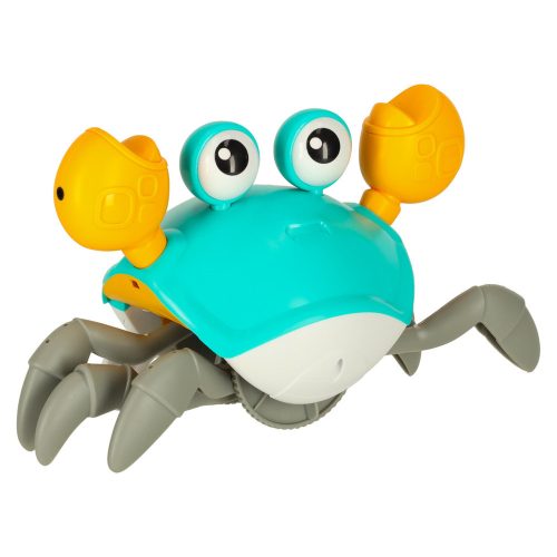 Interactive crab crawler with sound green