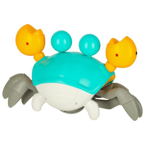Interactive crab crawler with sound green