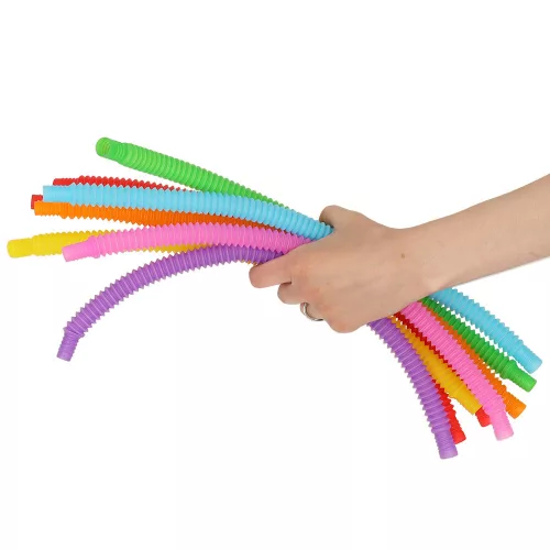 Tubes sensory tubes stretchable educational montessori tubes 8 pcs