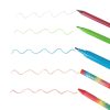 Plastic painting set in case 208 pcs. blue