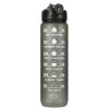 Water bottle 1l black