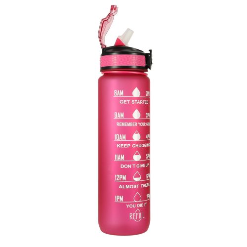 Water bottle 1l pink