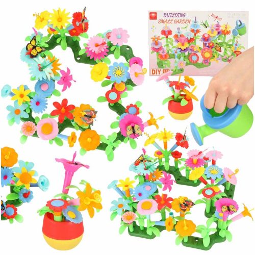 Flowers creative blocks flower garden 175 elements