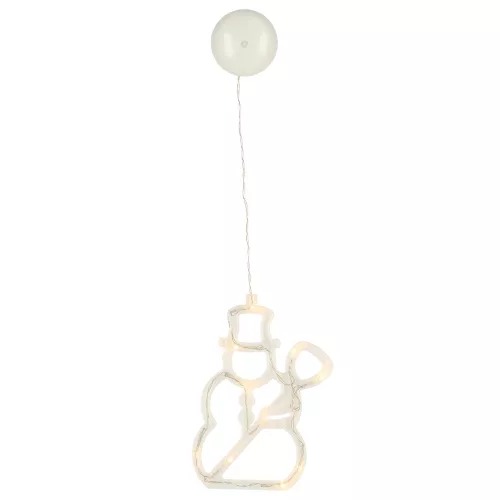 LED hanging lamp Christmas decoration snowman 49cm 10 LEDs