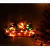 LED karácsonyi függőlámpák, Merry Christmas dekoráció, 45 cm