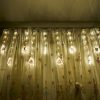 LED karácsonyfa képfüggöny fények 3m 10 USB izzók