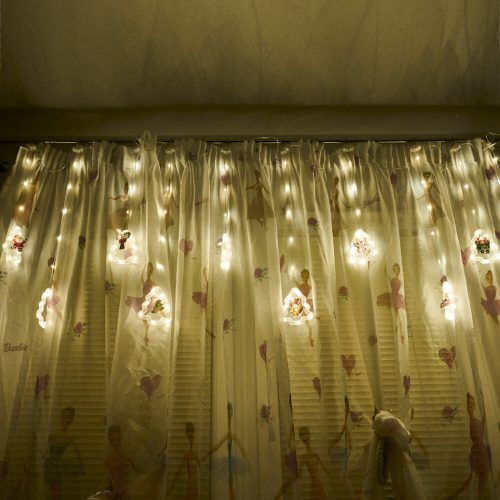 LED Christmas Tree Picture Curtain Lights 3m 10 USB Bulbs