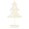 Álló karácsonyfadísz 39cm 10LED meleg sárga elemes karácsonyfa 39cm