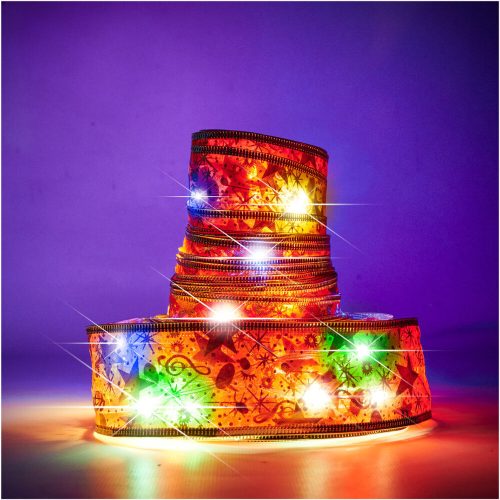 Decorative LED strip 10m 100LED Christmas tree lights Christmas decoration with multi-colored elements