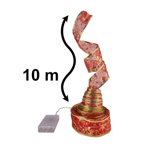 Decorative LED strip 10m 100LED Christmas tree lights Christmas decoration with multi-colored elements