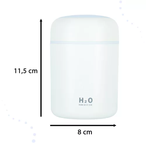 Humidifier aroma diffuser for essential oils