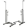 Bicycle stand single tall strong metal black