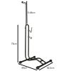 Bicycle stand single tall strong metal black