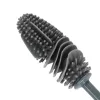 Bottle cleaning brush silicone pad black