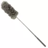 Telescopic broom dusting brush gray