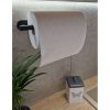 WC-papírtartó fekete