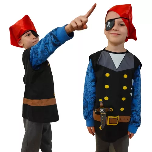 Pirate sailor carnival costume for ages 3-8