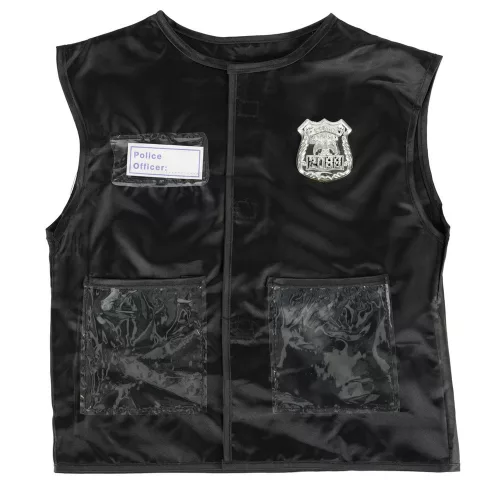 Carnival costume police costume set for ages 3-8