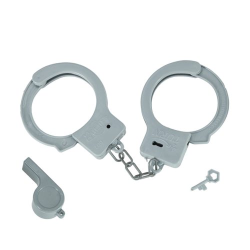 Carnival costume police handcuff set for ages 3-8
