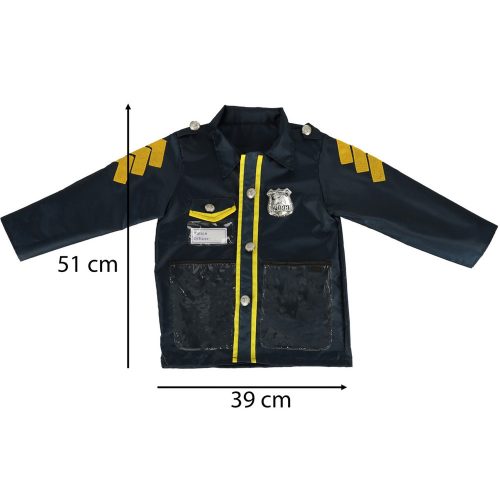 Carnival costume police handcuff set for ages 3-8