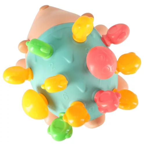 Sensory educational Montessori blue hedgehog