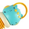 Harmony harmonika gyerekeknek narancssárga bagoly játék LED 30cm