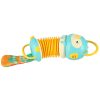 Harmony harmonika gyerekeknek narancssárga bagoly játék LED 30cm