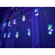 LED lights curtain balls 3m 108LED multi-color with remote control