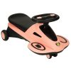 Gravity Ride világító LED kerekű zenélő roller 74cm rózsaszín/fekete max 100kg