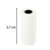 Thermal self-adhesive paper roll for mini printer 5.7cmx4.5m 5 pcs