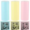 Hőpapír tekercs mini nyomtatóhoz 5,7 cm x 3 m 3 db színes