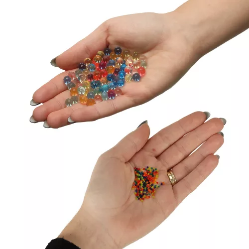 Water hydrogel balls for hydrogel gun multicolour 250g 50,000pcs. 7-8mm