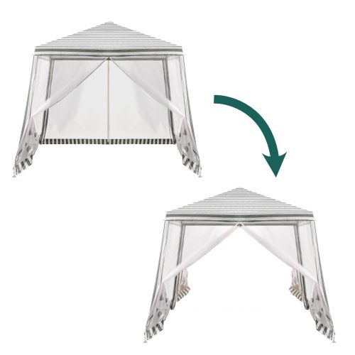 Tent garden party pavilion commercial pavilion White 2.4X2.4m