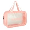 Cosmetic bag set pink