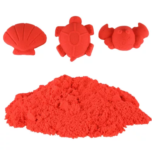 Kinetic sand 1kg bag red