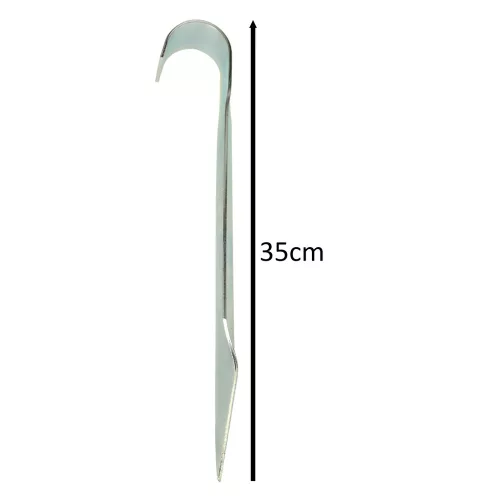 Anchors for attaching trampoline hooks