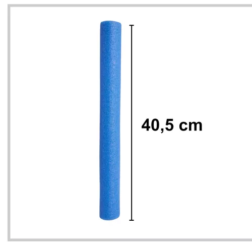 Trampoline pole protector with foam sleeves