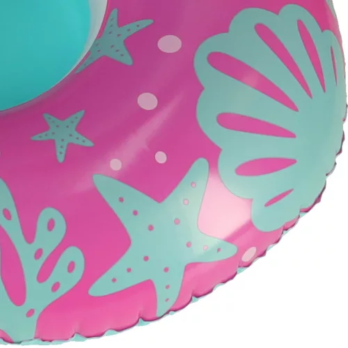 BESTWAY 34091 Inflatable pontoon with pink roof