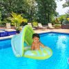 BESTWAY 34091 Inflatable pontoon with canopy green color
