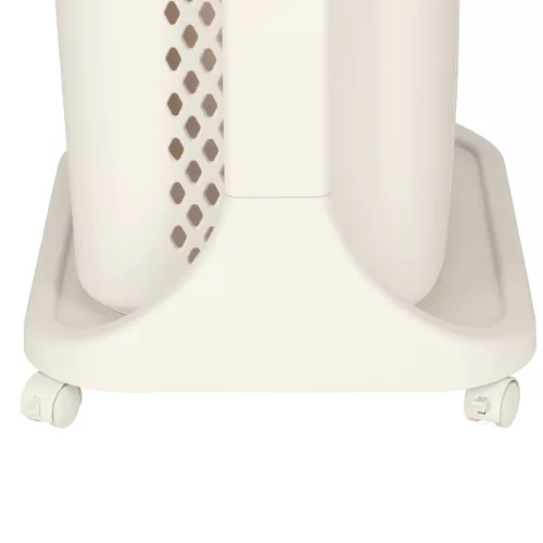 Two tier rolling cart organizer on wheels for toys clothes