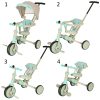 TRIKE FIX V4 tricikli 6 az 1-ben tetőtartó vezetőpántok kék-szürke