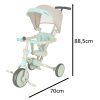 TRIKE FIX V4 tricikli 6 az 1-ben tetőtartó vezetőpántok kék-szürke